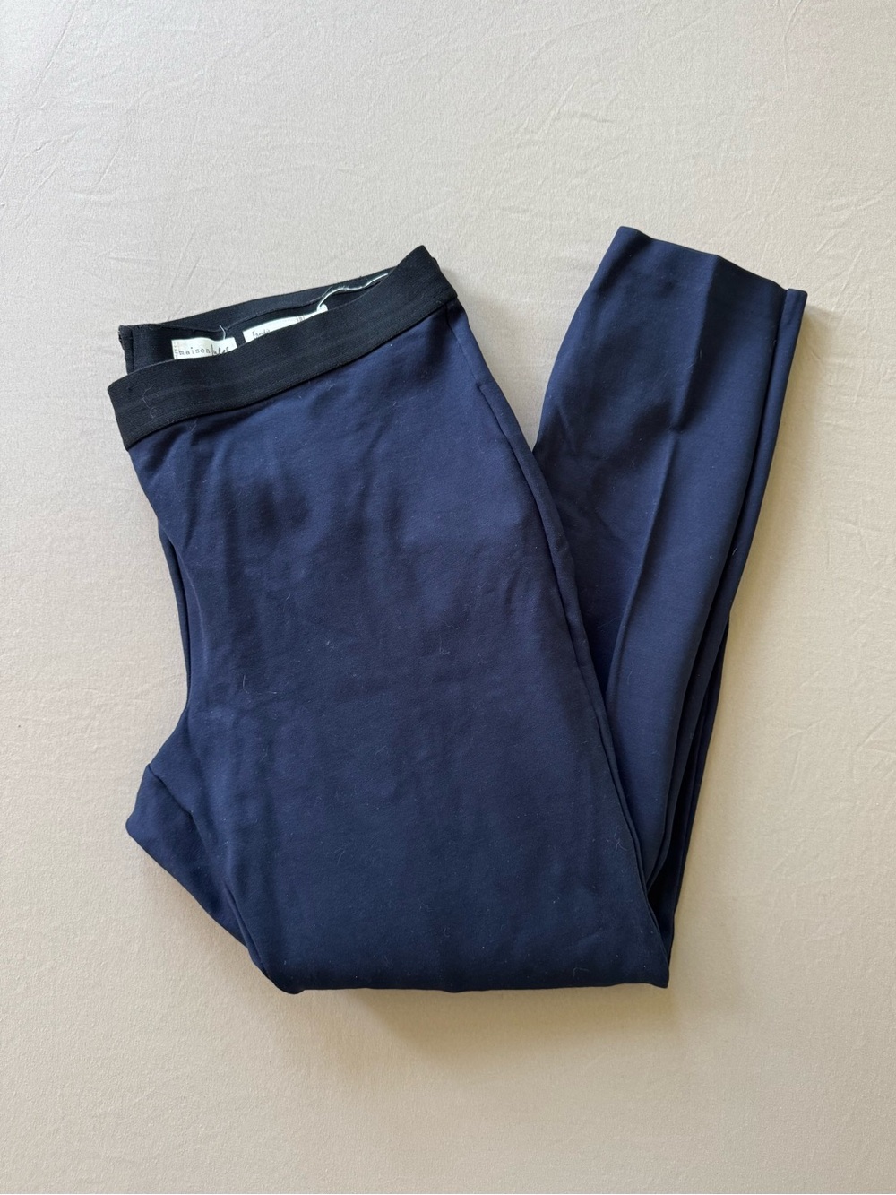 Maison Jules Frankie Skinny Ponte-Knit Leggings